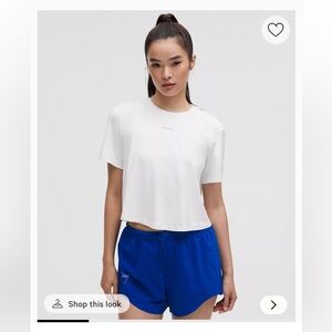 Lululemon Pace Crush Cross-Back Graphic T-Shirt